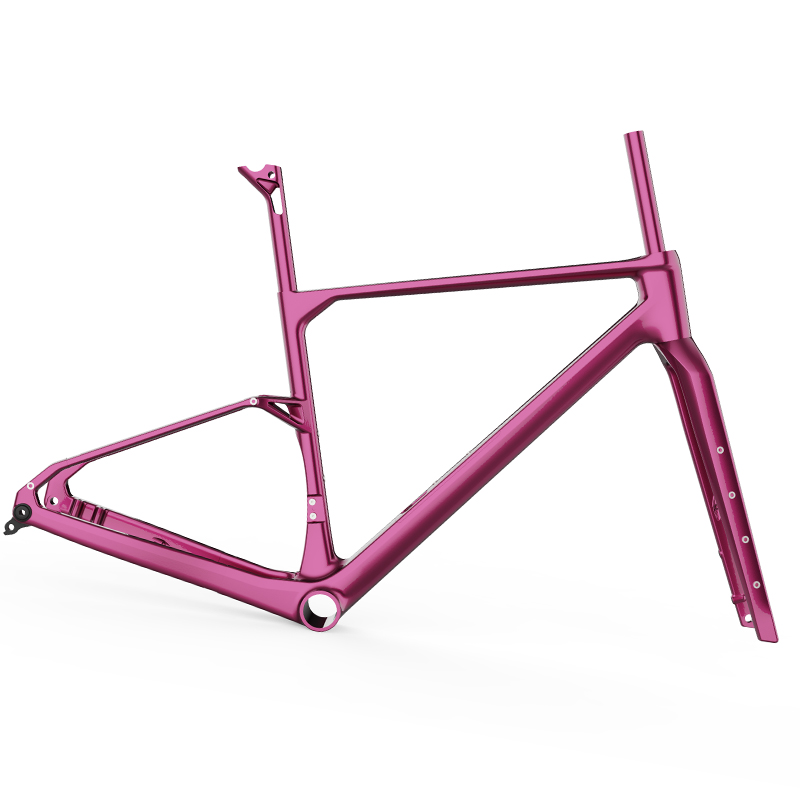 2026 AERO Design T47 Bracket Gravel Bike Frame FM316