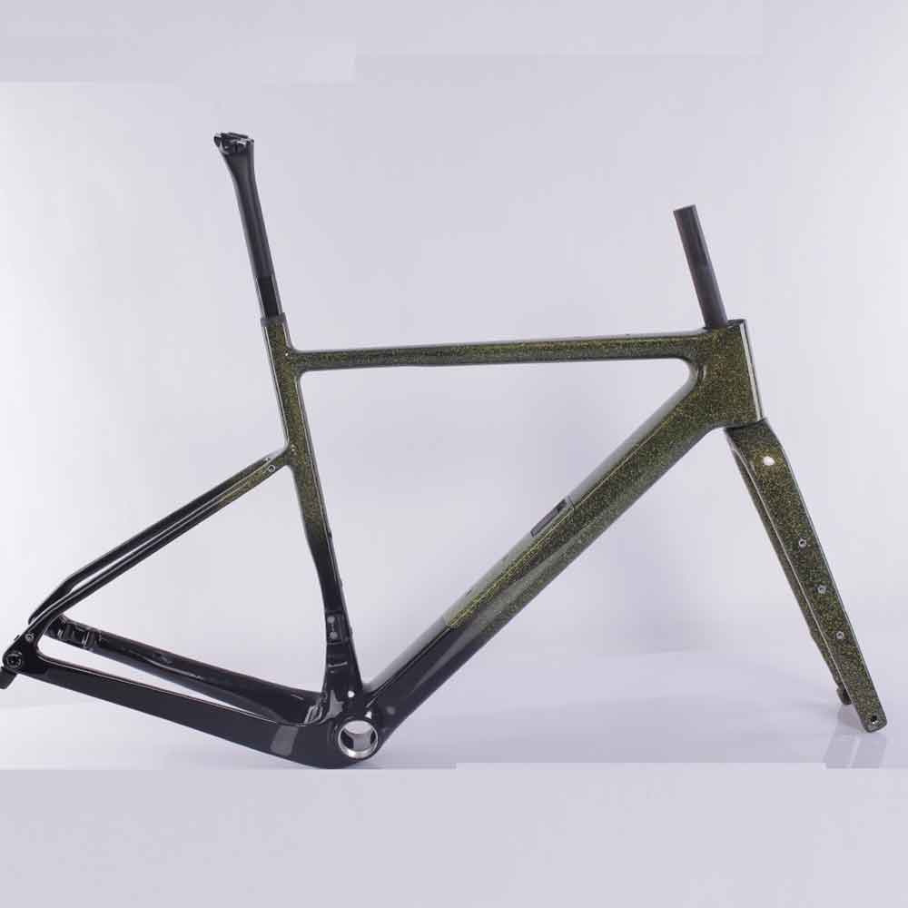 2025 New Designed UDH Hanger Full Carbon Fiber Gravel Bike Frame FM296