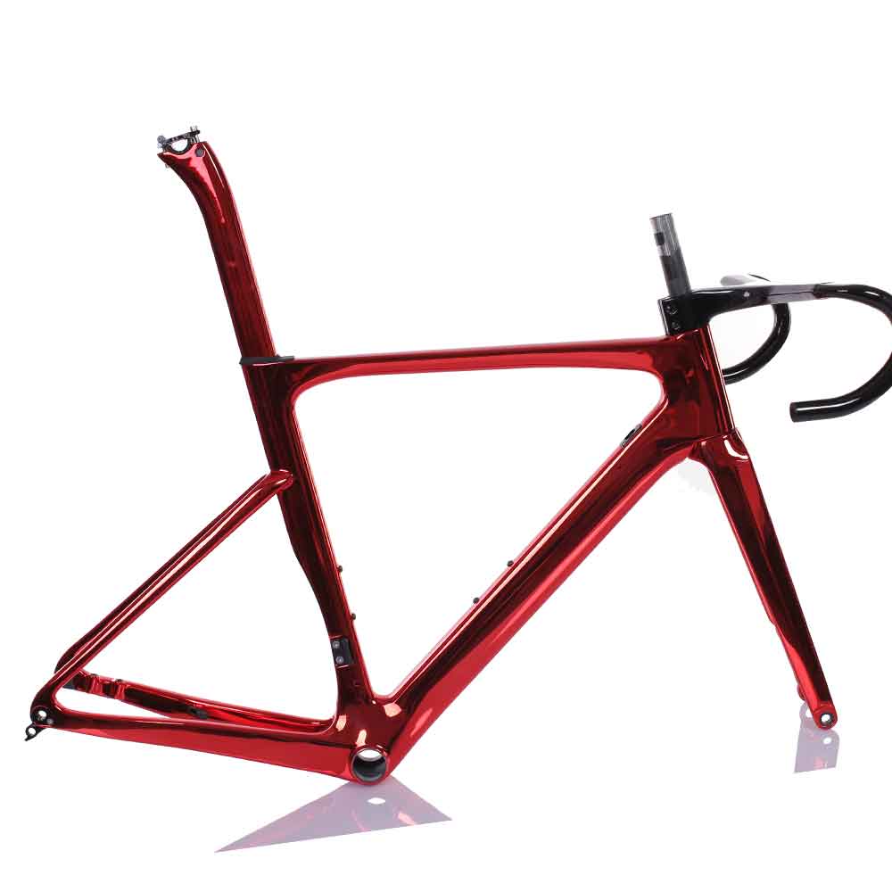 New Designed Fully Internal Cable Routing AERO Road Bike Frameset FM076