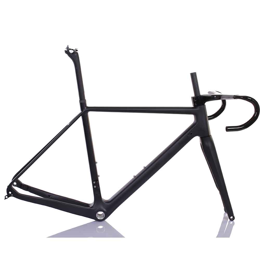 27.2MM Seatpost BSA Max 42MM Tire Carbon Fiber Cyclocross Bike Frameset FM166