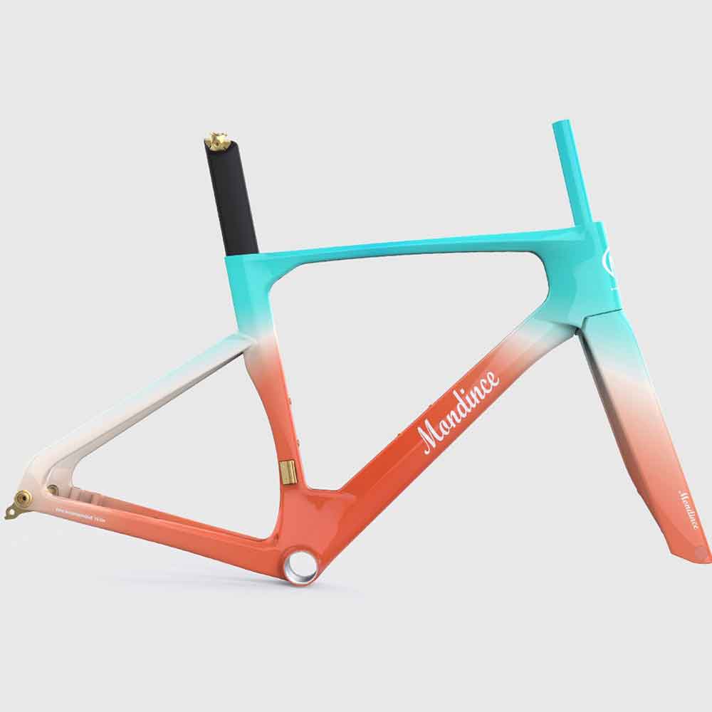 2026 One Piece Monocoque EPS T1100 Carbon Fiber AERO Road Bike Frame FM126