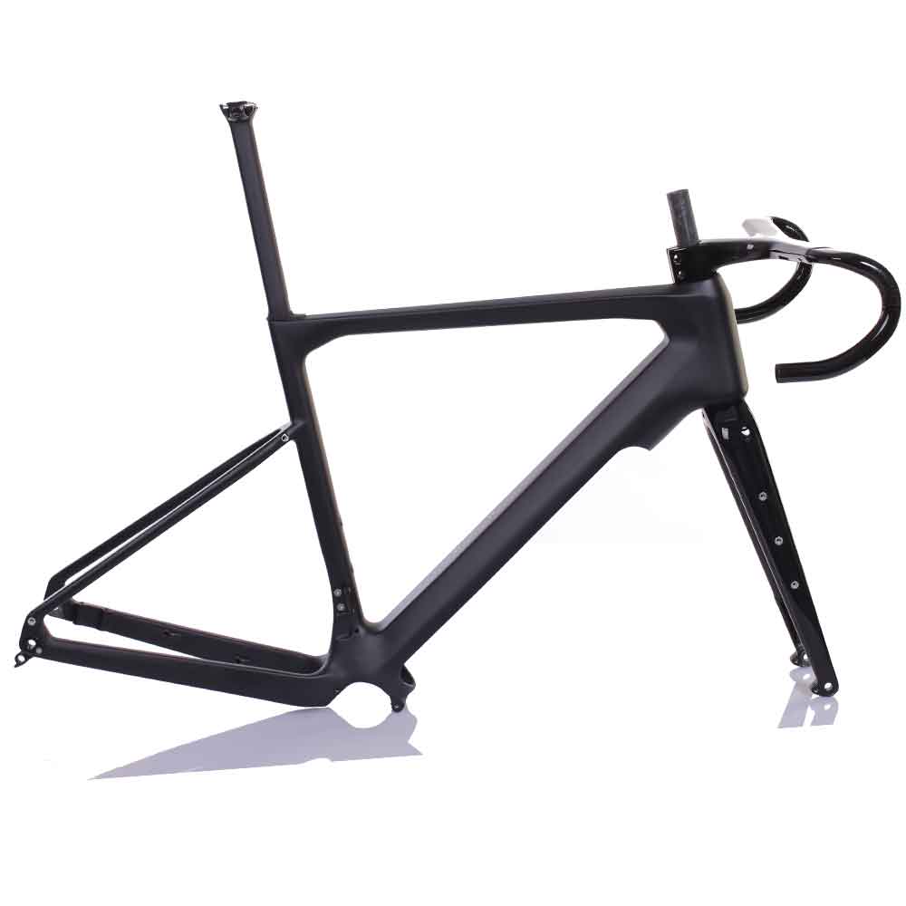 Fazua Ride 60 Motor 45MM Tire Carbon Gravel Electric Bike Frame FM396