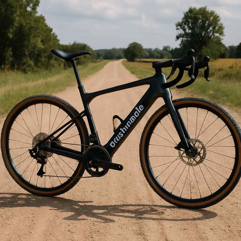 Cannondale Topstone Carbon on a gravel road