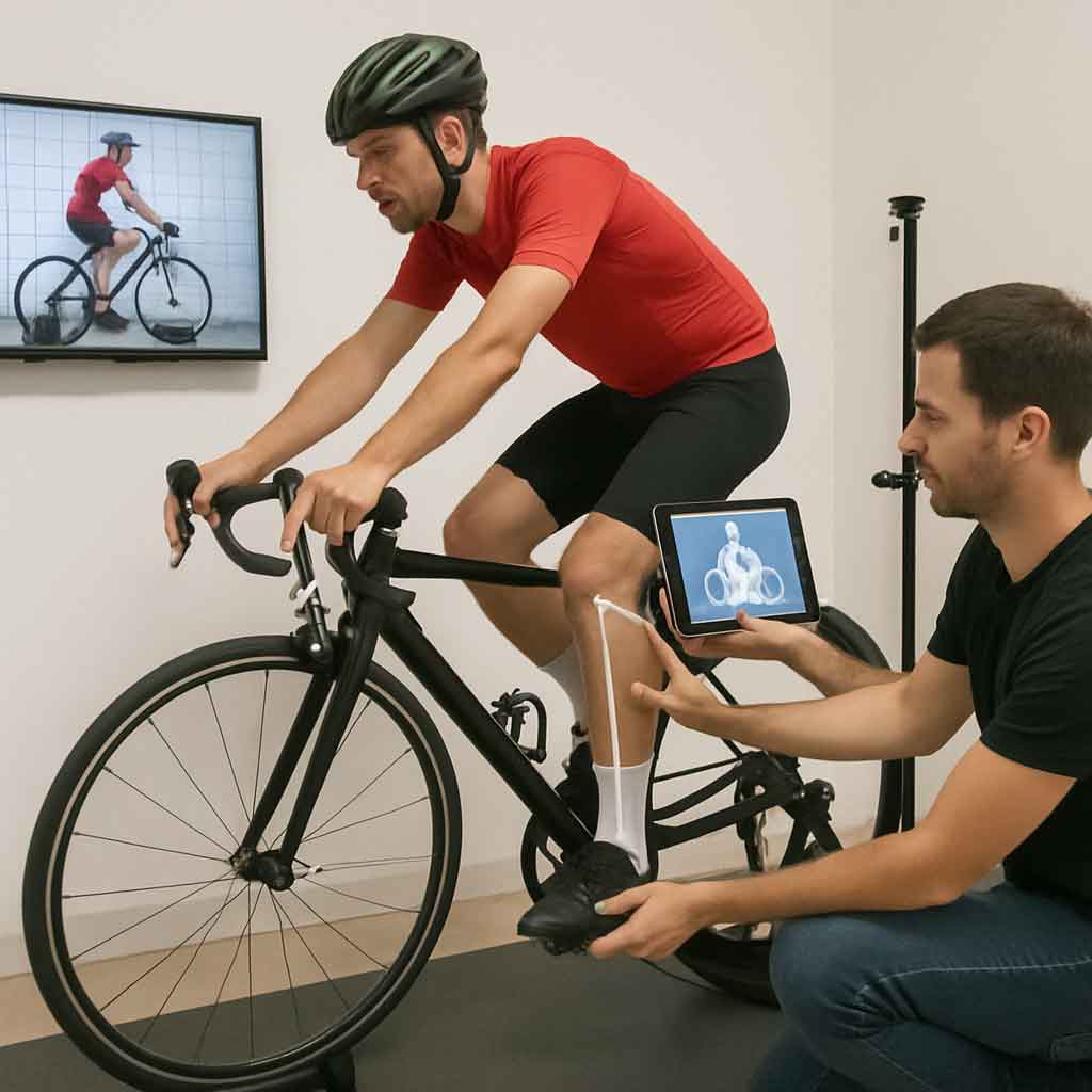 Bicycle fitting session