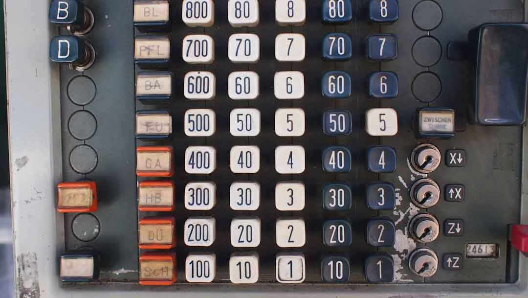 Close-up of a bike size calculator interface