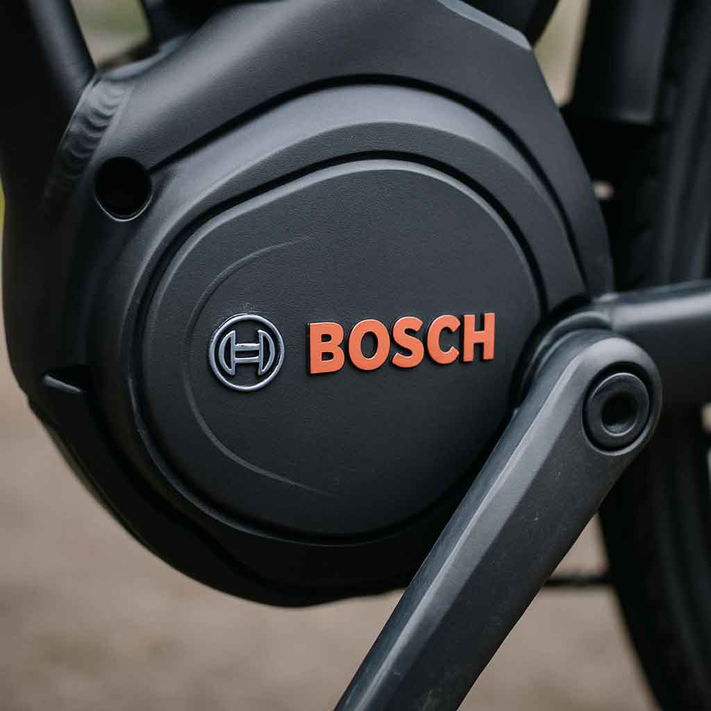 Bosch motor close-up