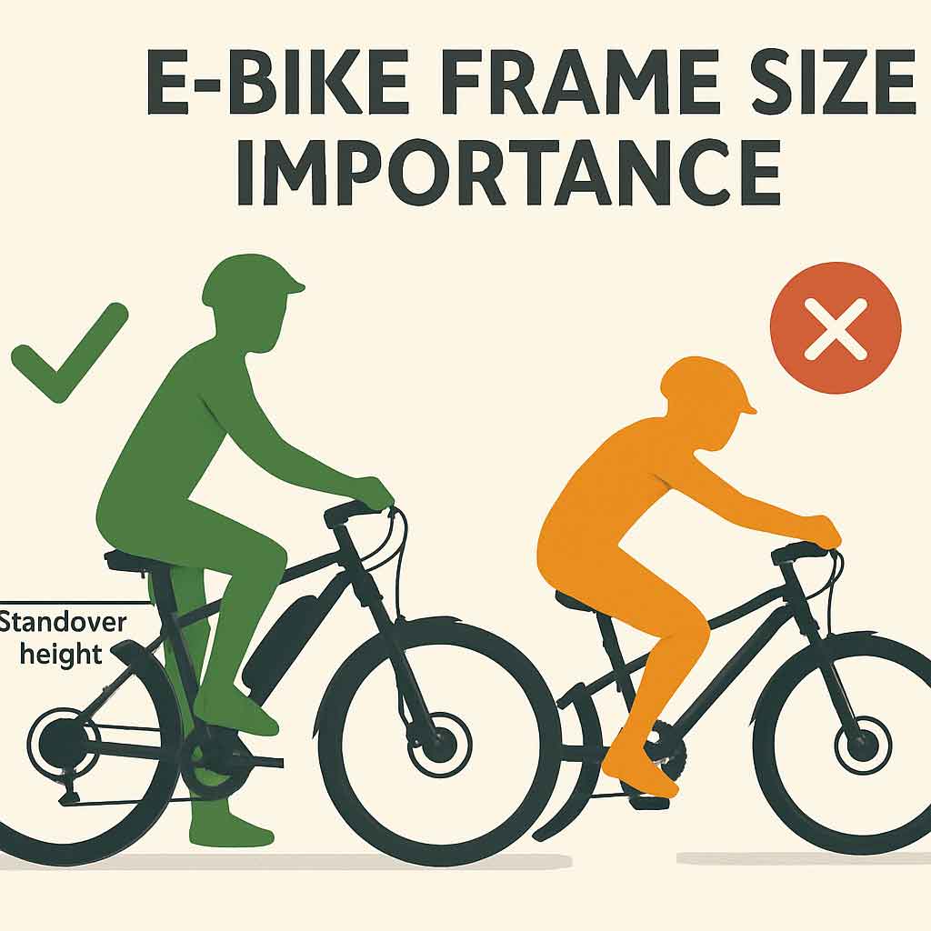 e-bike frame size importance