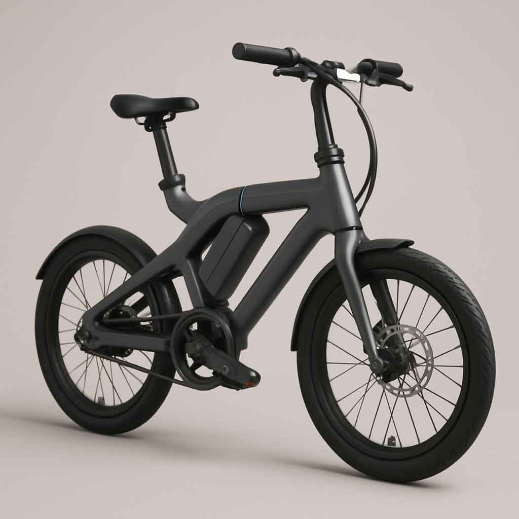 Innovative design of a foldable electric bike