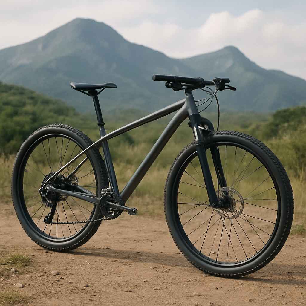 Mountain bike with 29 inch wheels