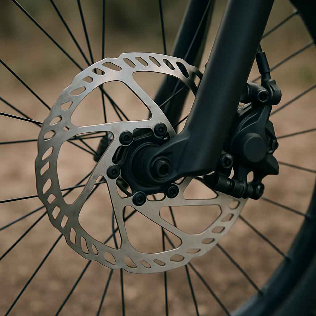 Mountain bike disc brakes