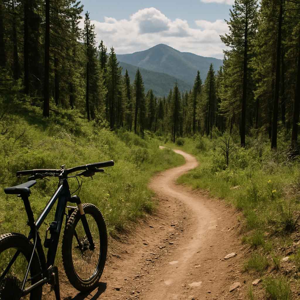 Mountain bike trail