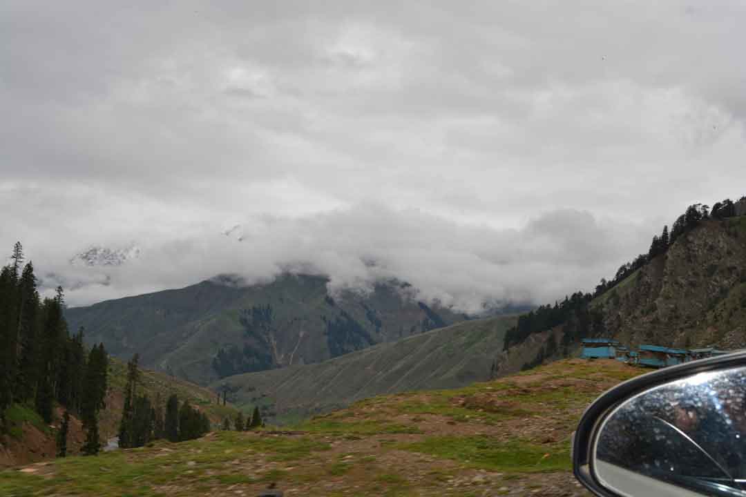 Testing a mountain bike