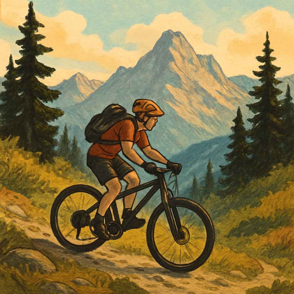 mountain biking adventure