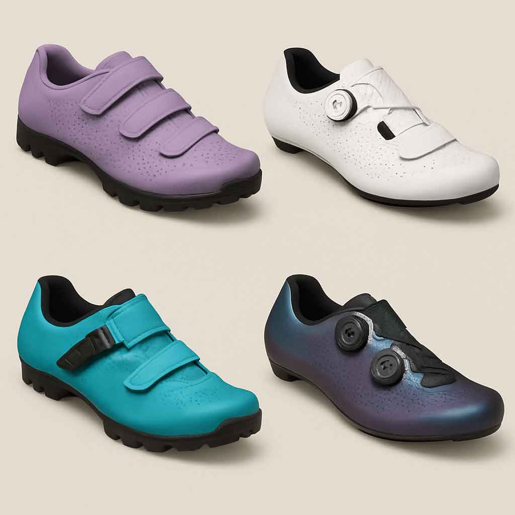 womens cycling shoes selection
