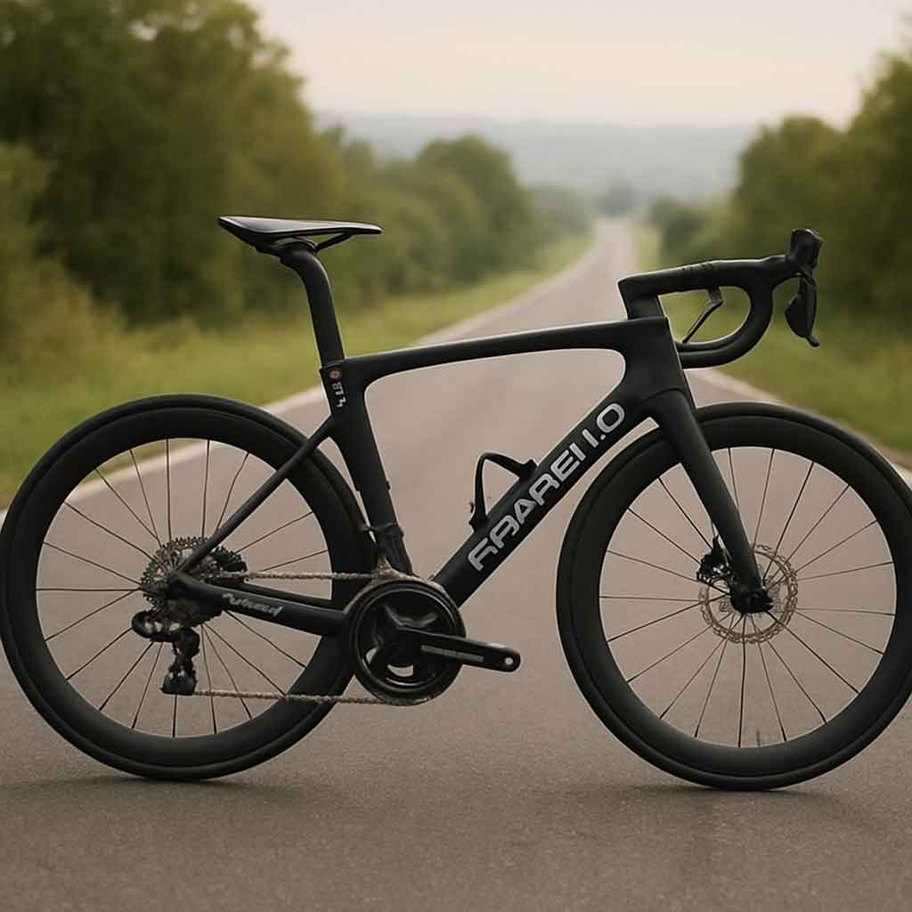 Pinarello Dogma F bicycle on a road