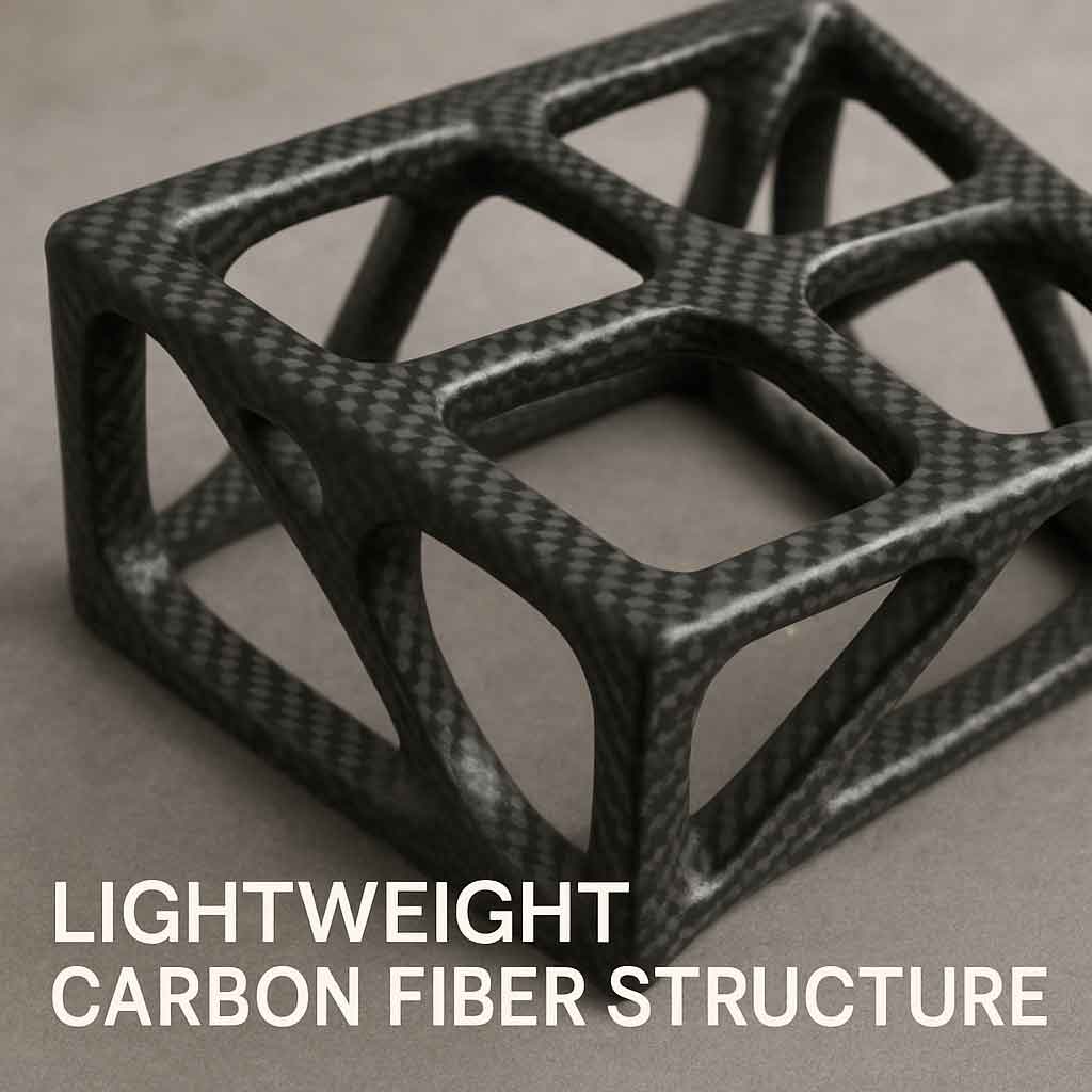 Lightweight carbon fiber structure