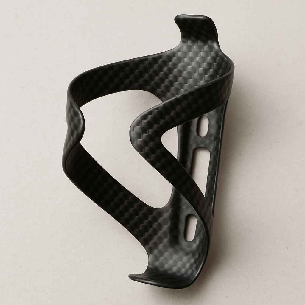 Carbon fiber bike bottle cage