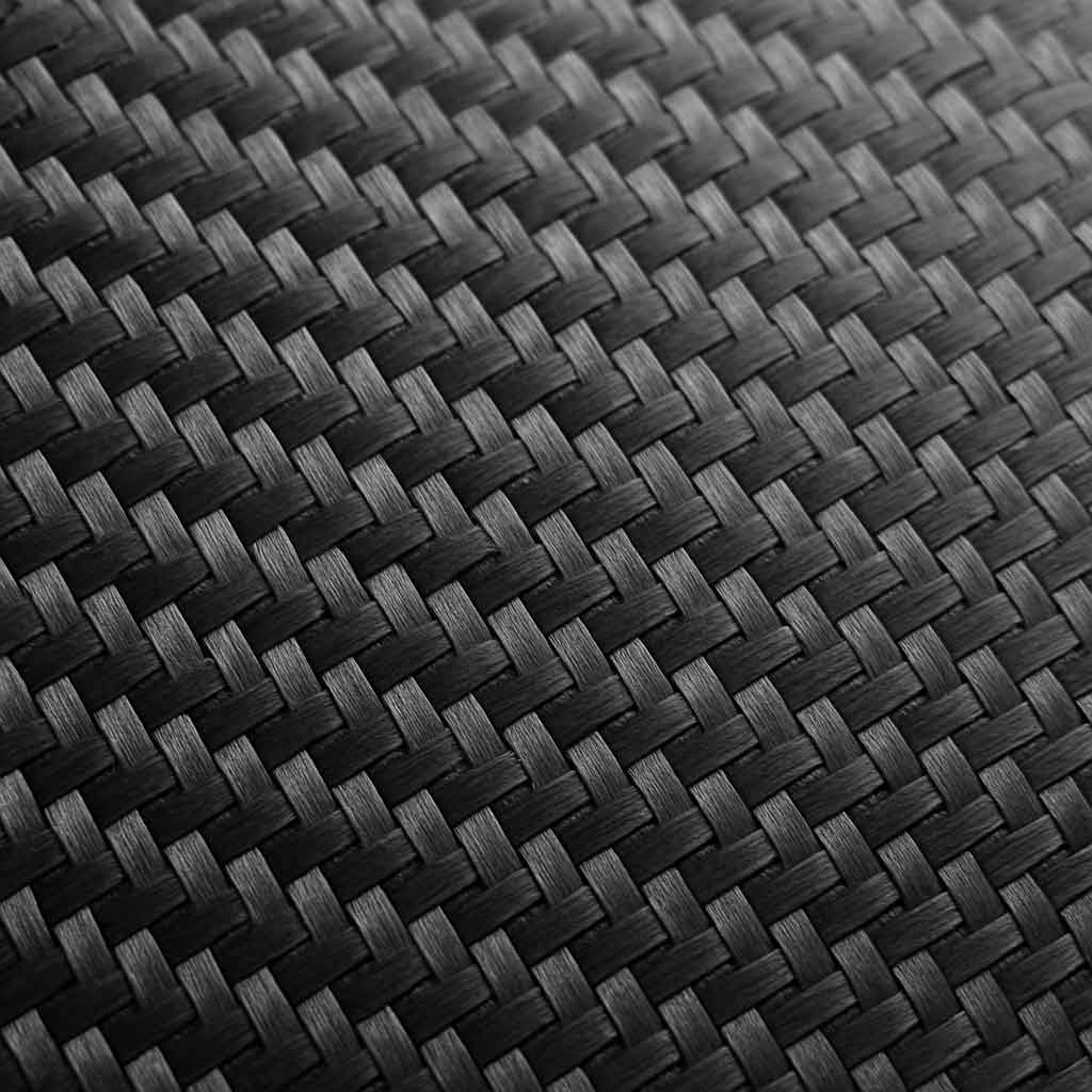 Close-up of carbon fiber texture