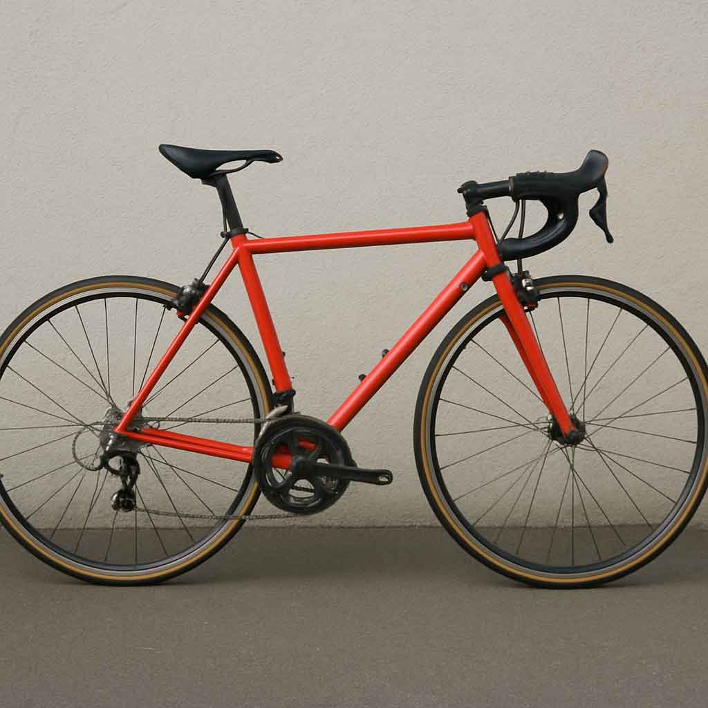 Rennrad mit Felgenbremse