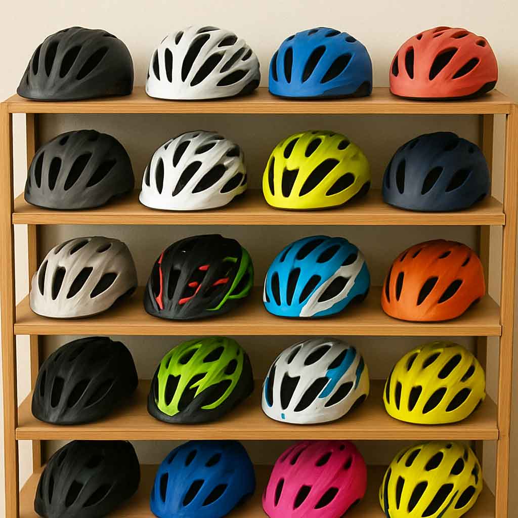 Bicycle Helmet Display