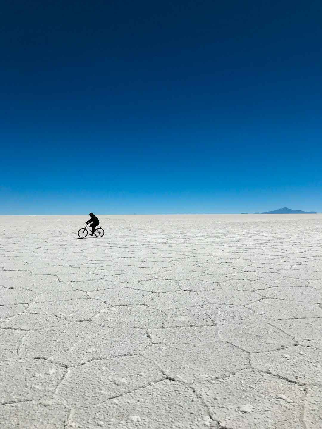 Image of a cyclist navigating rough terrain with a gravel fork