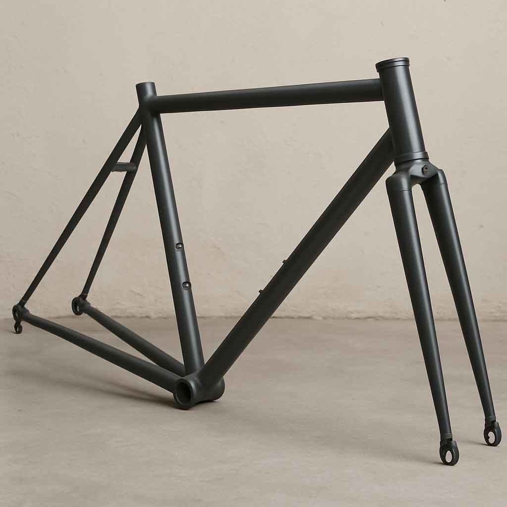 Cadre vélo en acier moderne