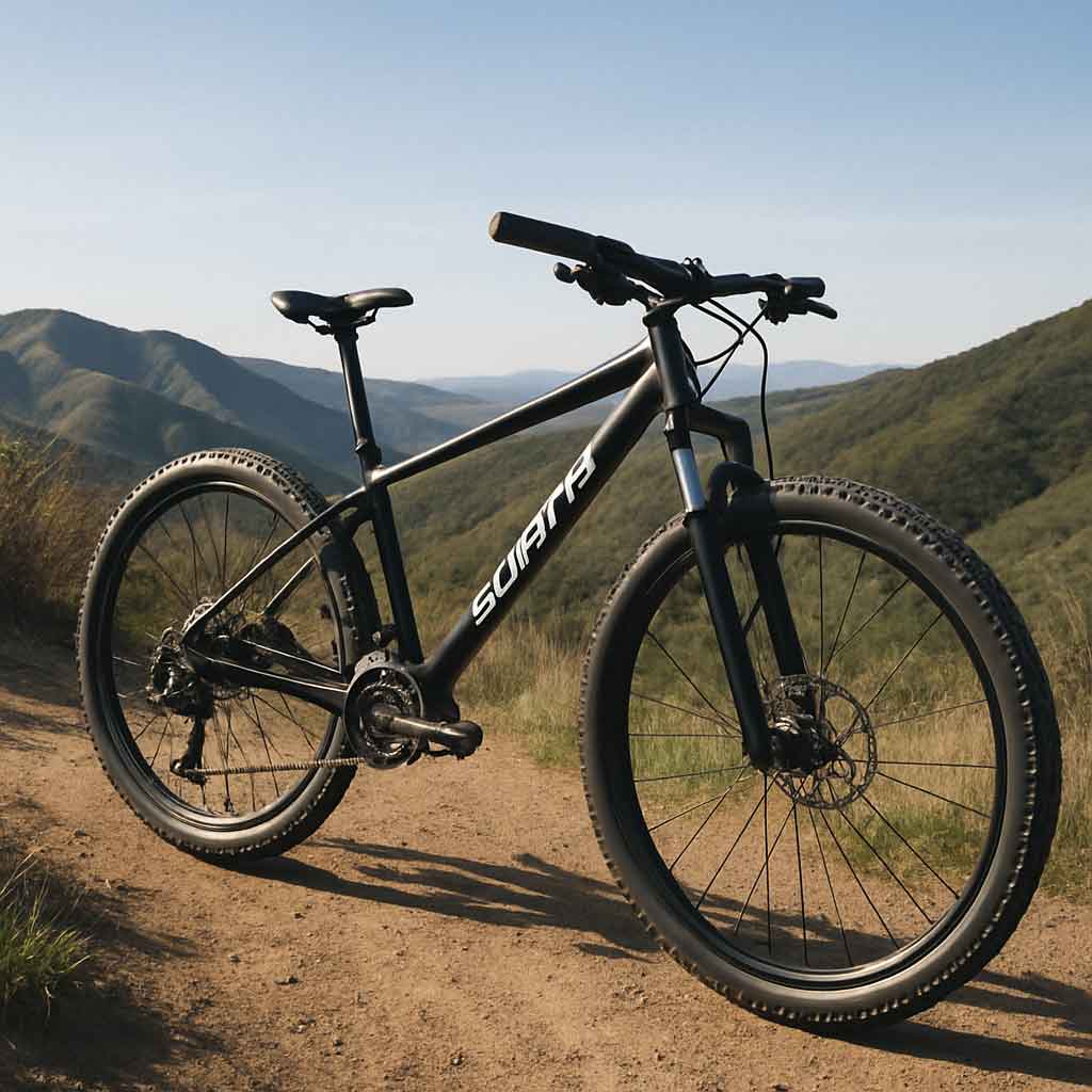 Giant Mountain Bike on a Trail