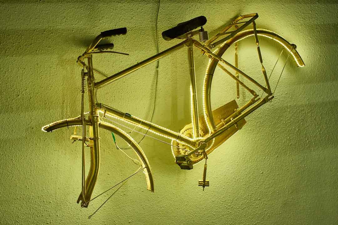 Various types of bike frames
