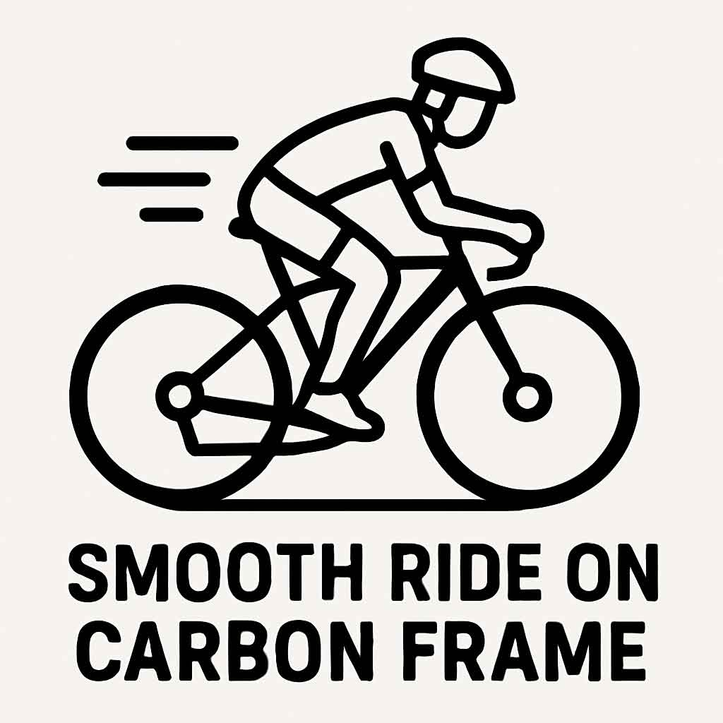 Smooth Ride on Carbon Frame