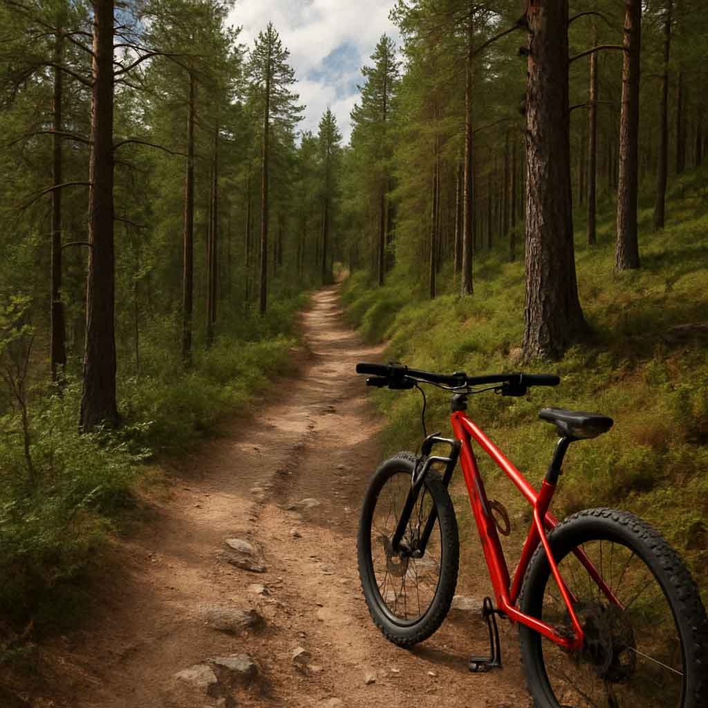 Mountain bike trail