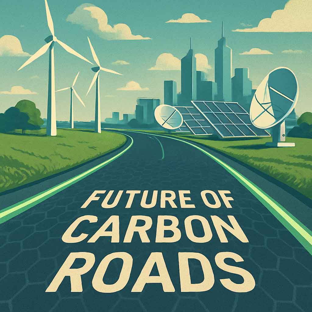 Future of carbon roads